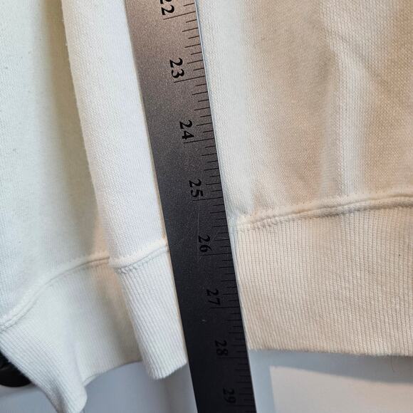 Vintage Cat Sweatshirt Women 2X White 90s Crafters Paradise Sewing Cottage Retro - Picture 9 of 12